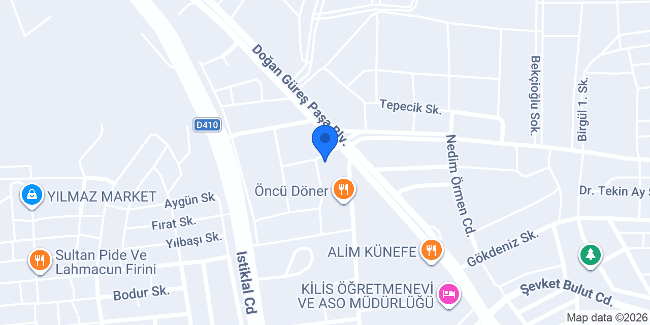 LUNA COFFEE KİLİS konumu