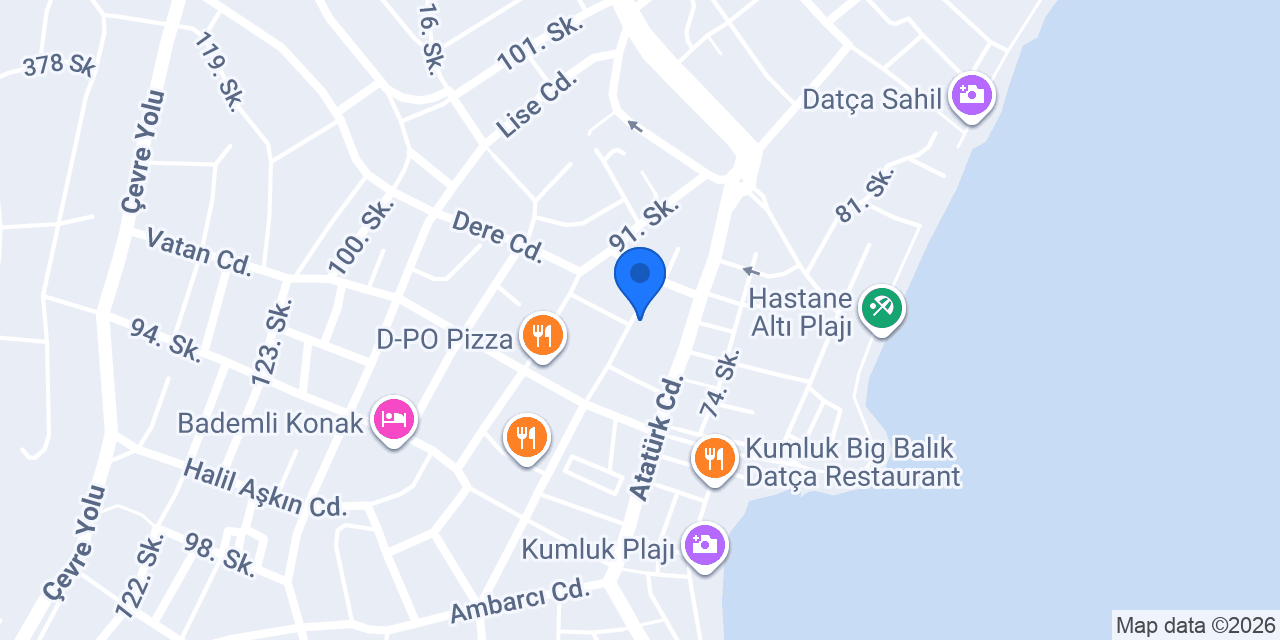 DATÇA OCAKBAŞI konumu