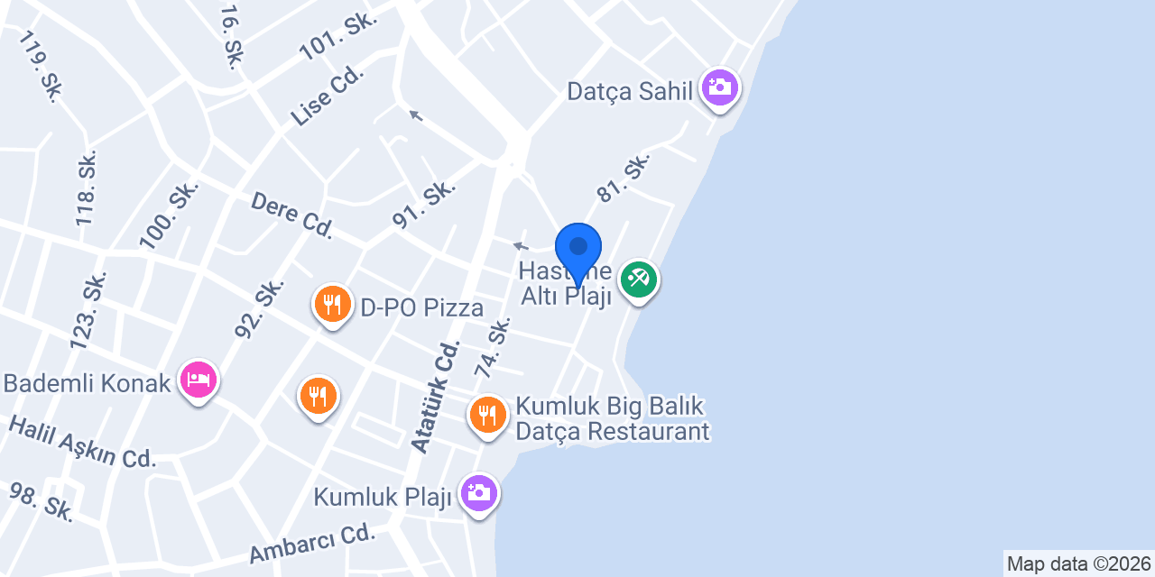 Datça Yacht Catering by Müptela Datça konumu