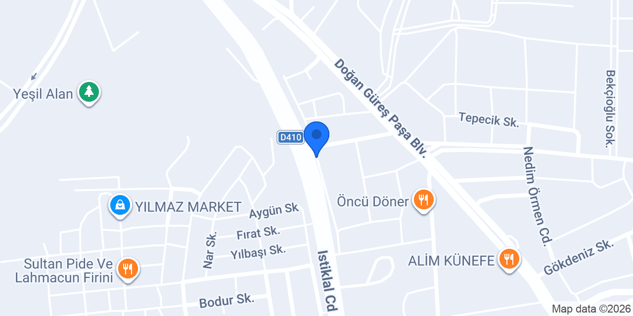 aliler sürücü kursu konumu