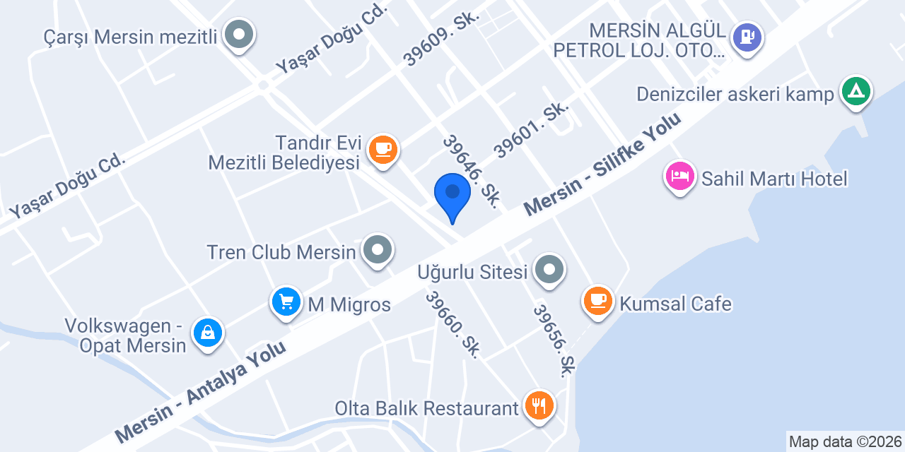 Marka Çiğ Köfte konumu