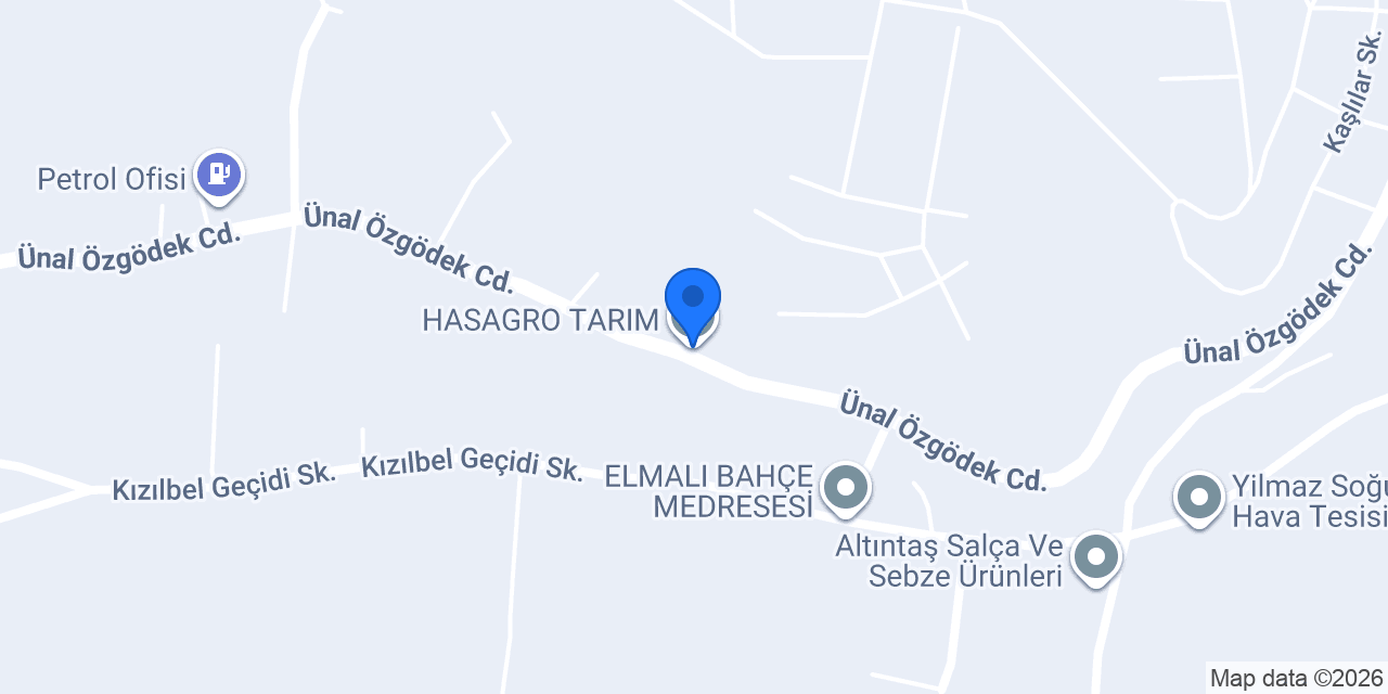 HASAGRO TARIM konumu
