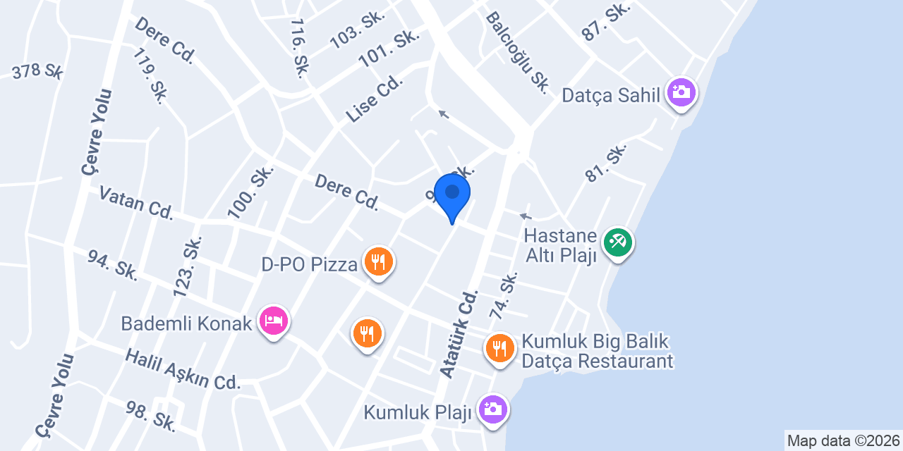 Delfin Sigorta Datça konumu