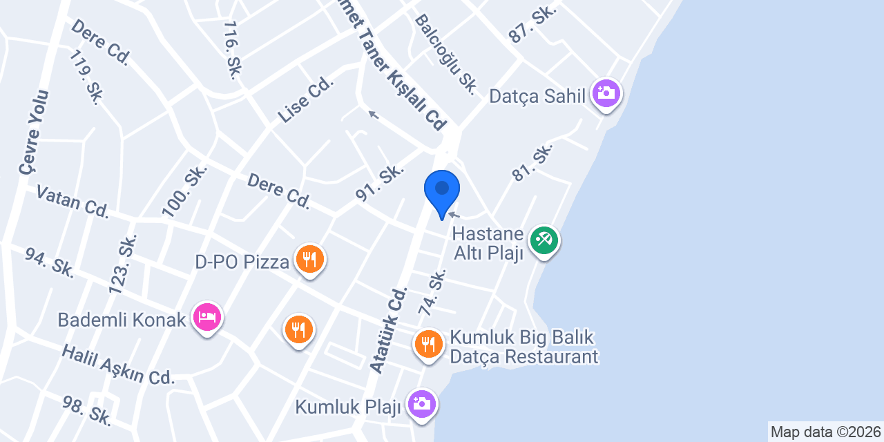 Yıldırım Erkek Kuaförü konumu