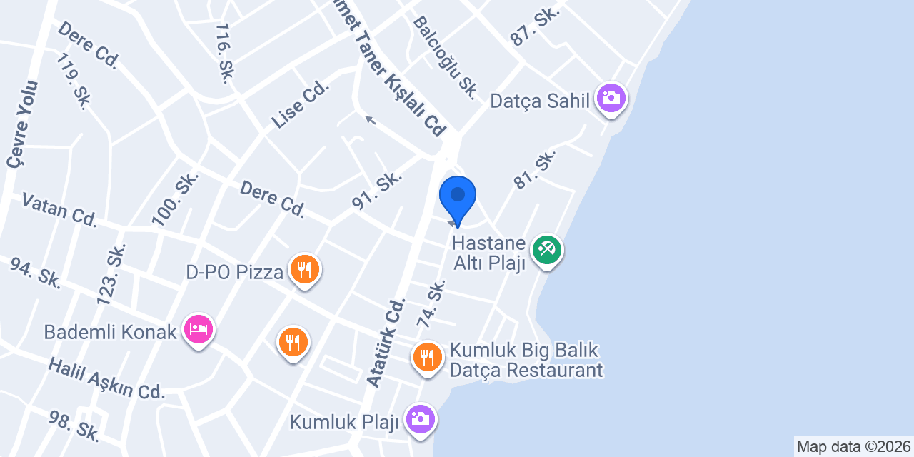 May Sağlık Kabini konumu