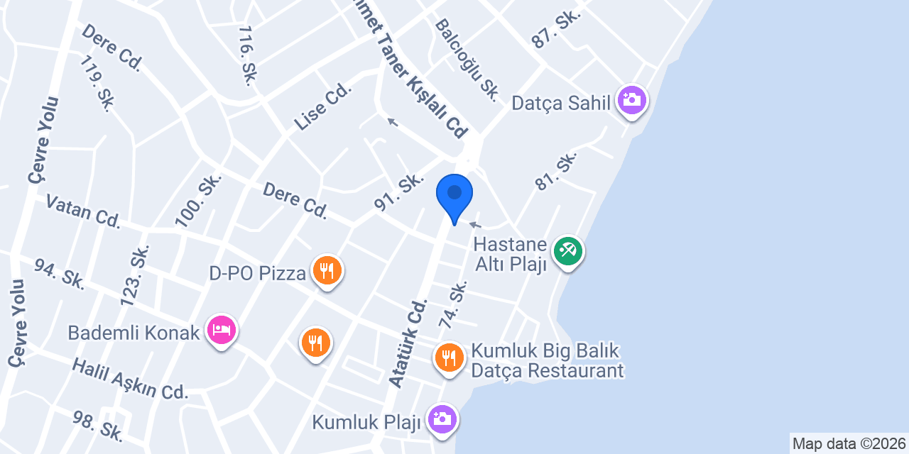 Datça Noterliği konumu