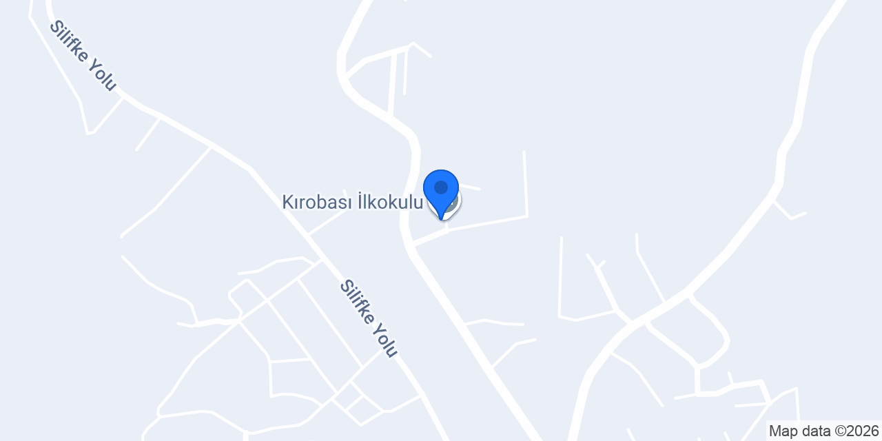 Kırobası İlkokulu konumu