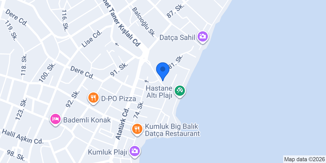 Datça 1 Nolu Aile Sağlık Merkezi konumu