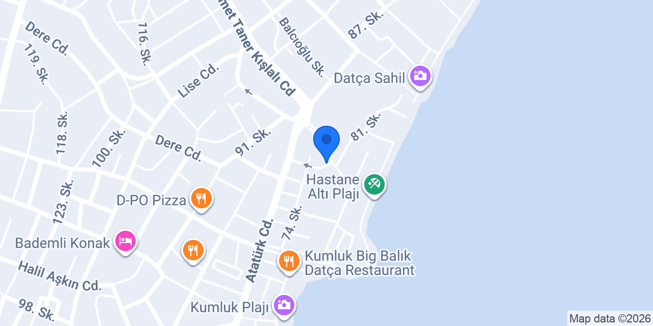 Datça As Yapı Market Ltd.Şti. konumu