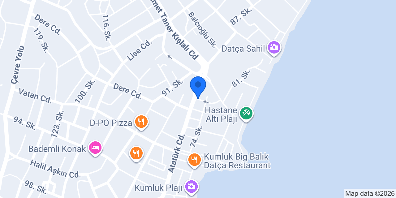 Avukat Sena TUYAN BALCI- Tuyan&Balcı Hukuk Bürosu konumu