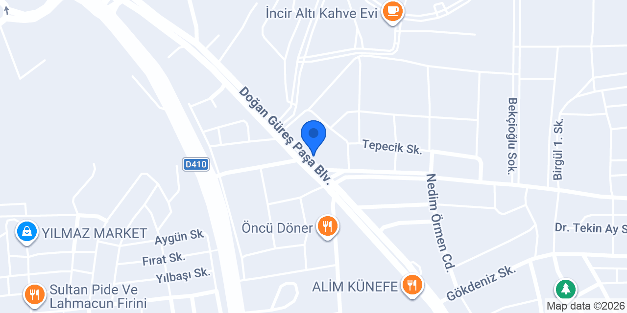 Yakamoz Kırtasiye konumu