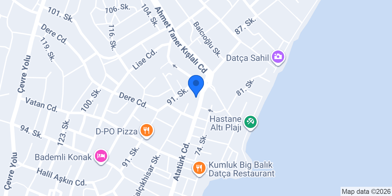 Dt. HATİCE BAHAR DEMİRCİOĞLU konumu