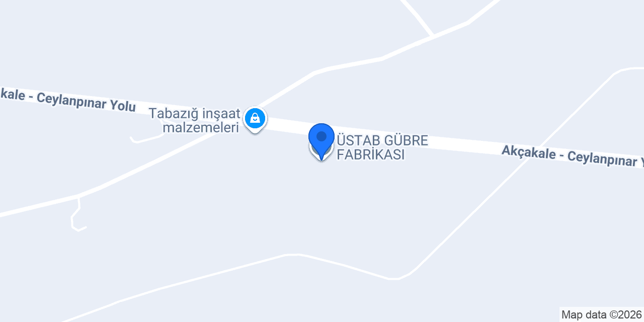 ÜSTAB GÜBRE FABRİKASI konumu