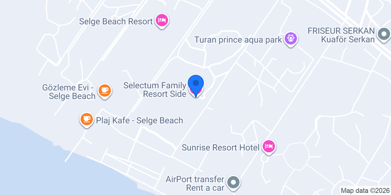 Selectum Family Resort Side konumu