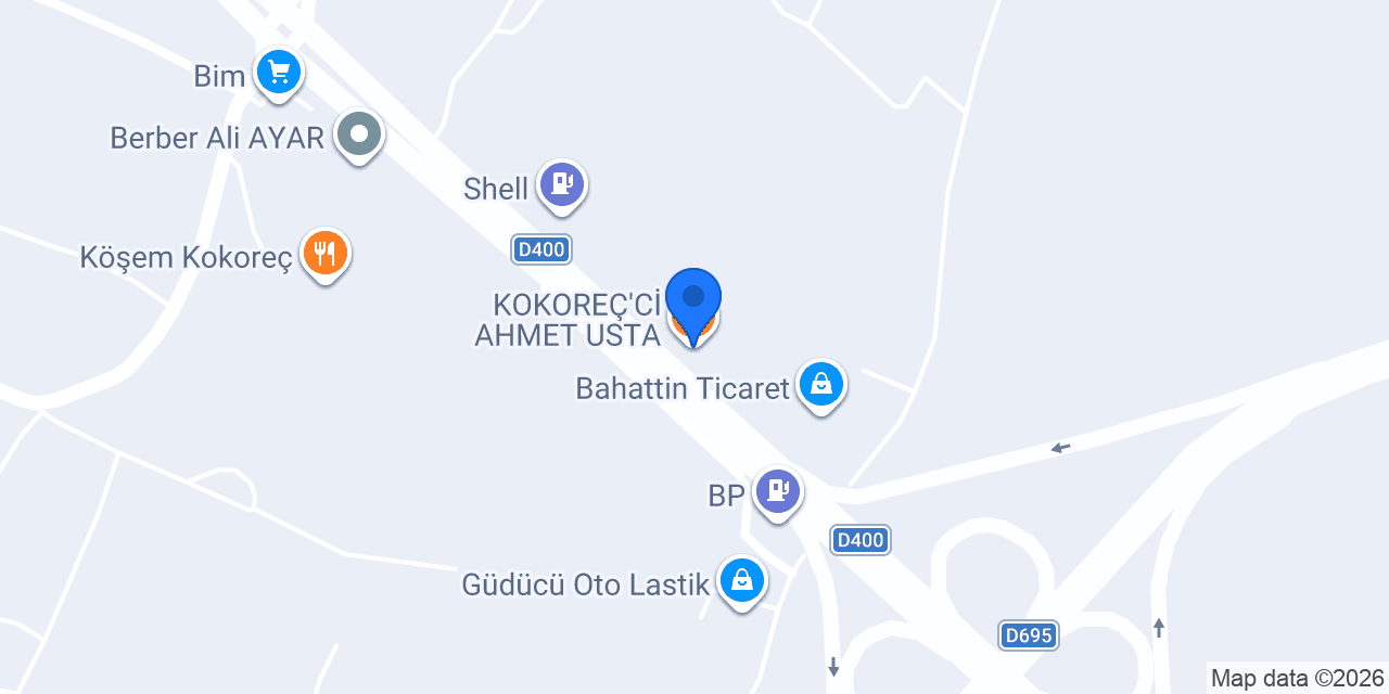 KOKOREÇ'Cİ AHMET USTA konumu