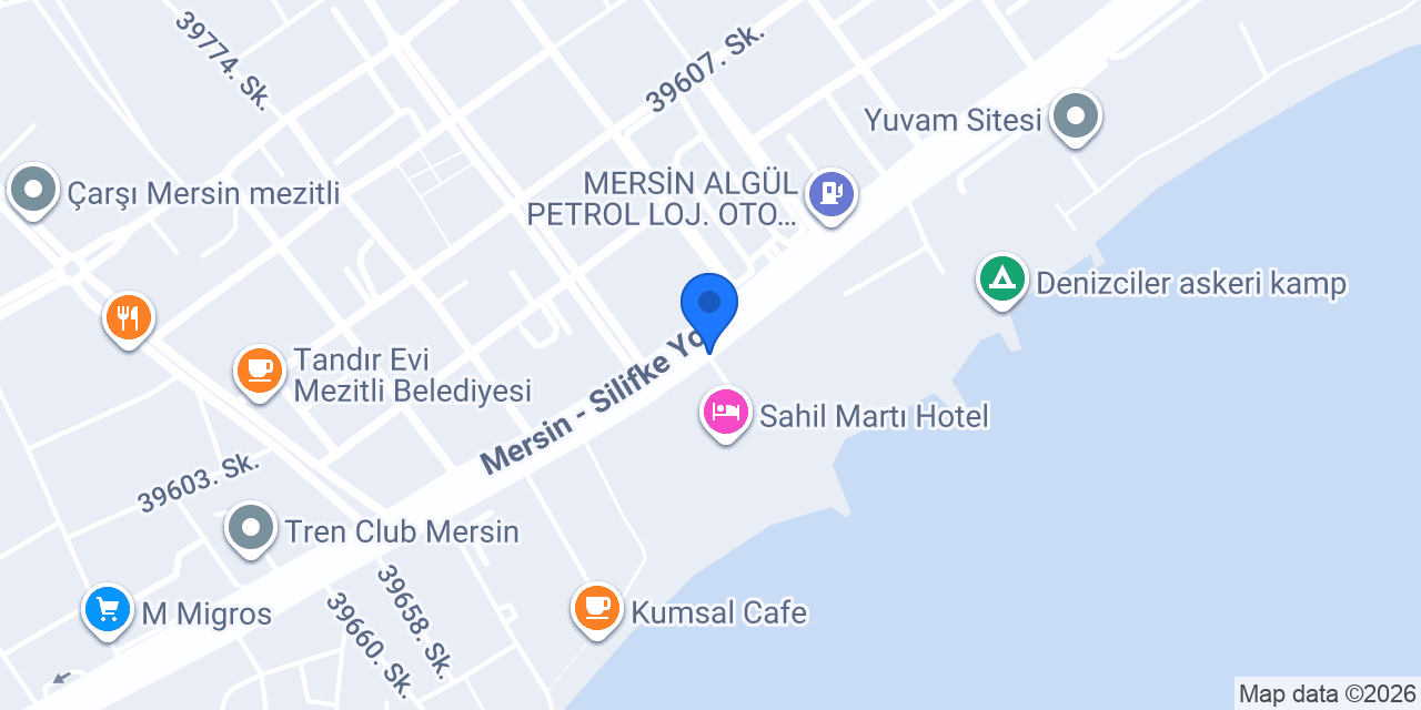 Sahil Marti Restaurant konumu