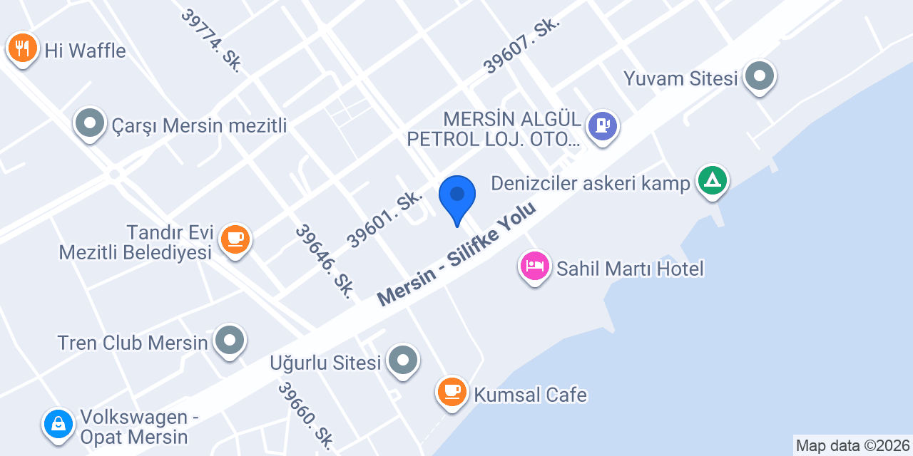 Öz Diyar Burma Kadayıf | Mezitli Şubesi konumu