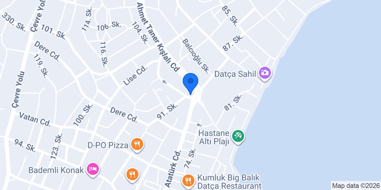 Remax Badem Datça konumu