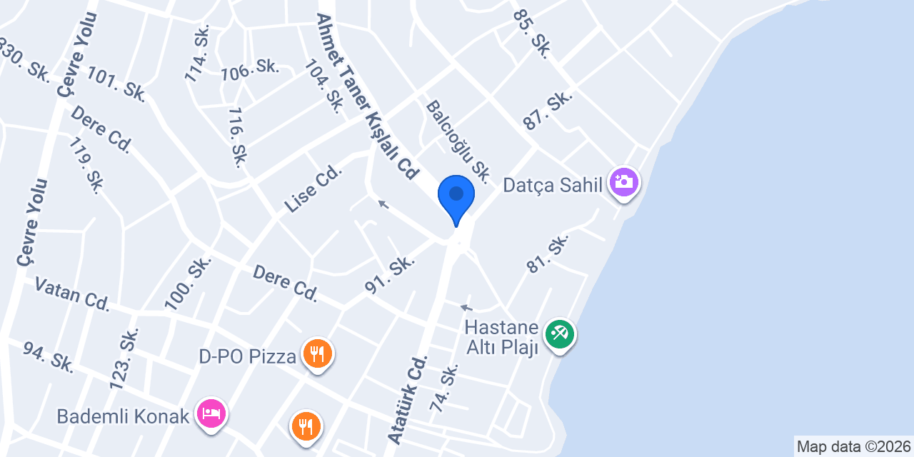 DATÇA ACİL USTA B1RTEKNİK konumu