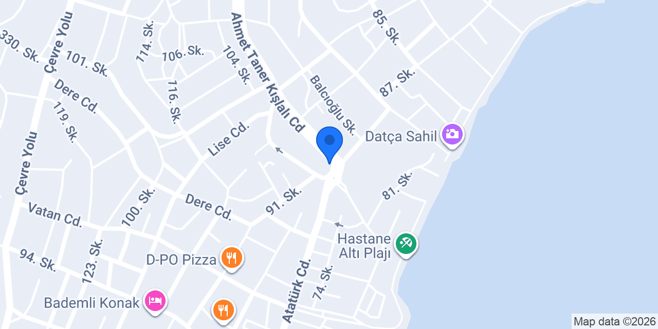 Datça Beko konumu
