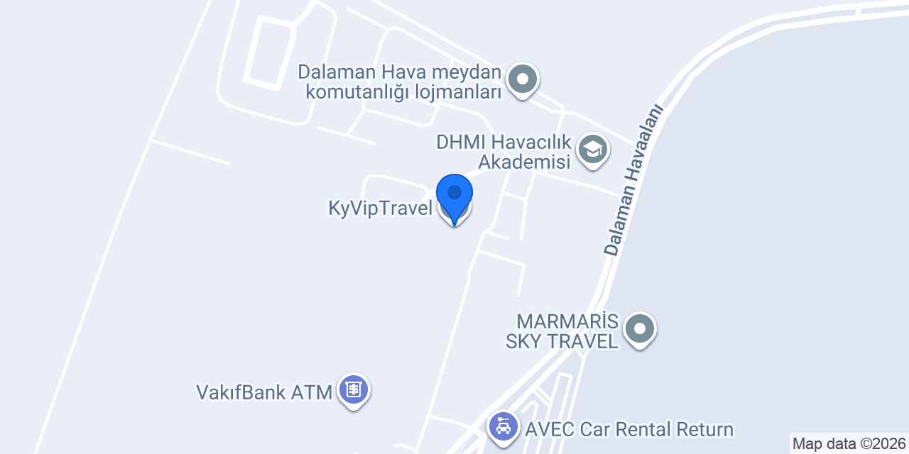KyVipTravel konumu
