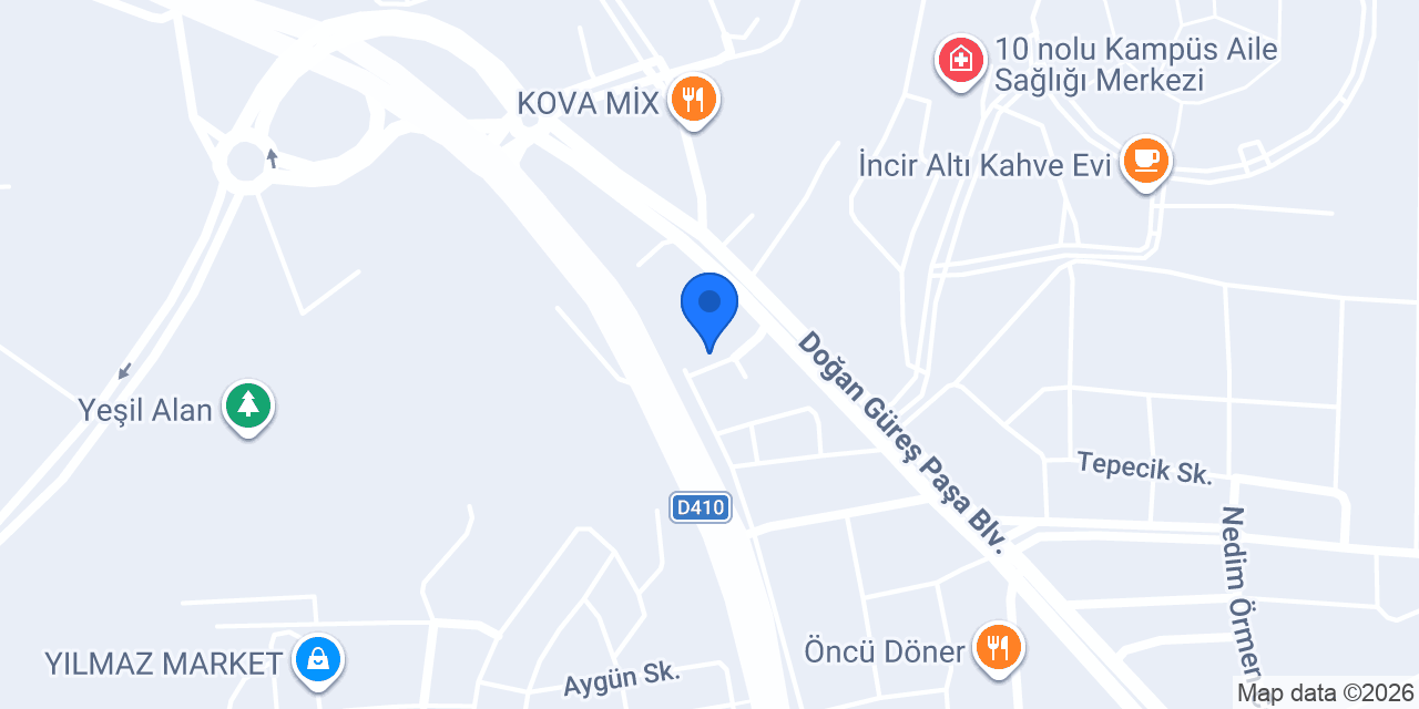 Anatolia Cafe konumu