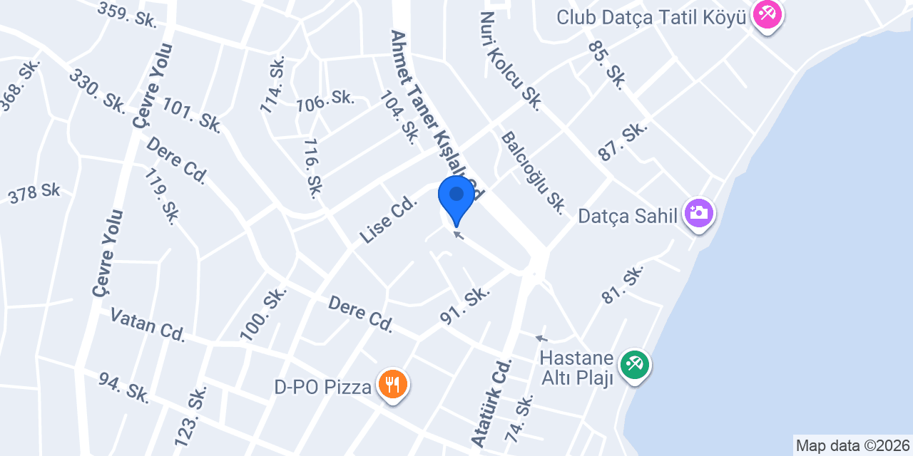 Datcacnc konumu