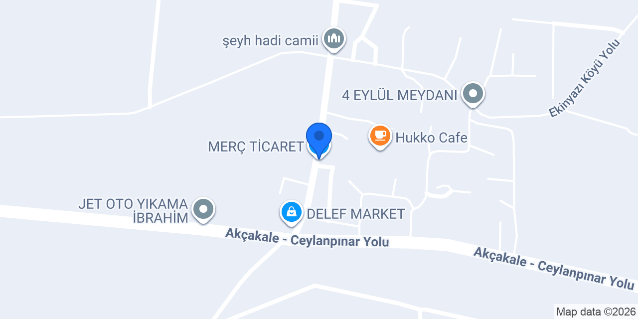 MERÇ TİCARET konumu