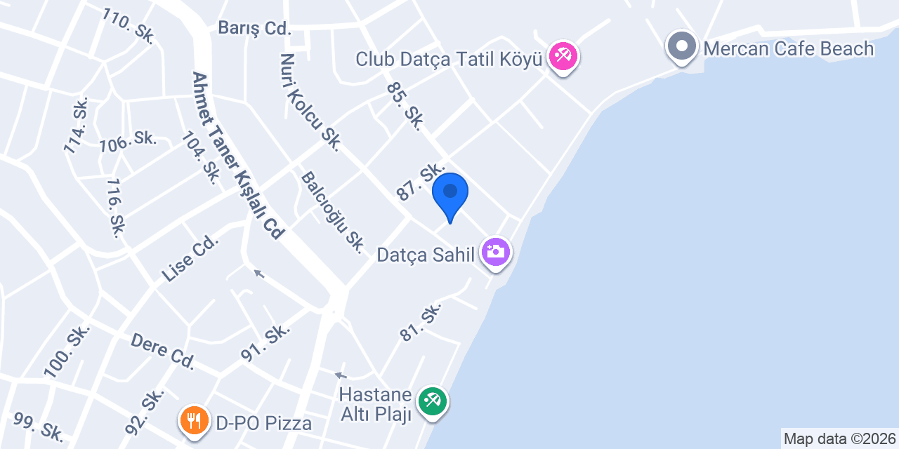 Taş Apart Datça konumu