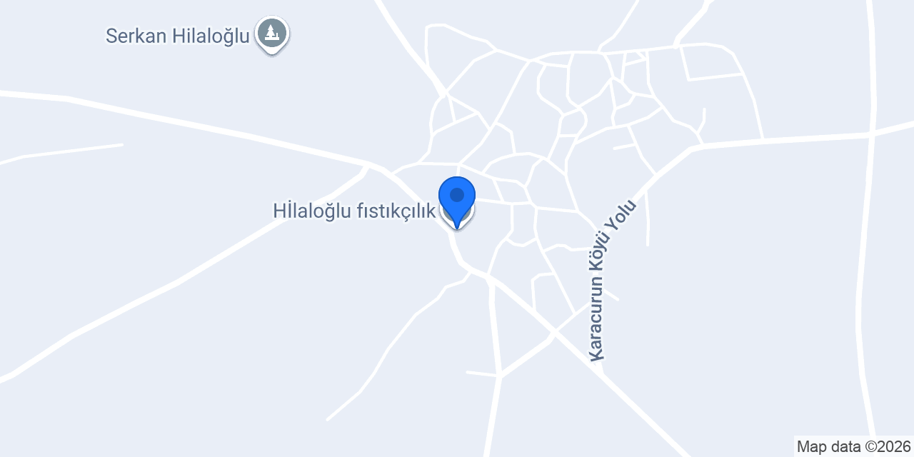 Hİlaloğlu fıstıkçılık konumu
