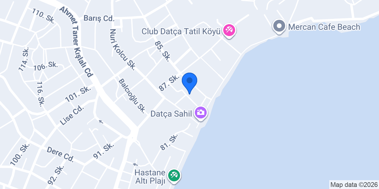 Kaya Apart Datça konumu