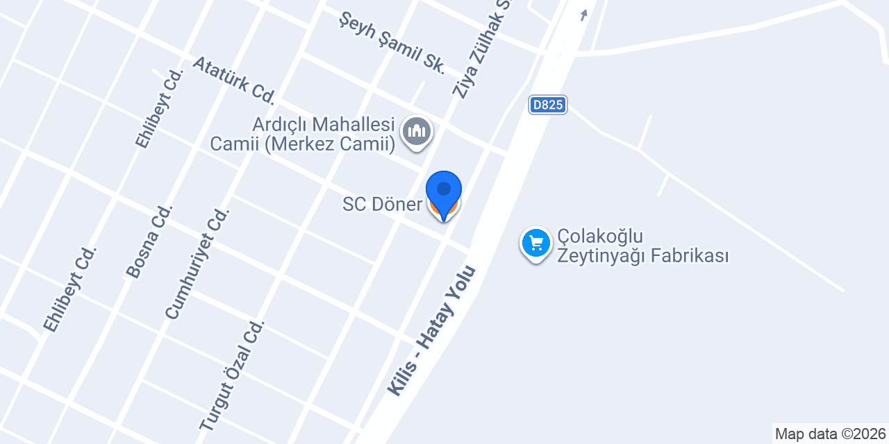 SC Döner konumu