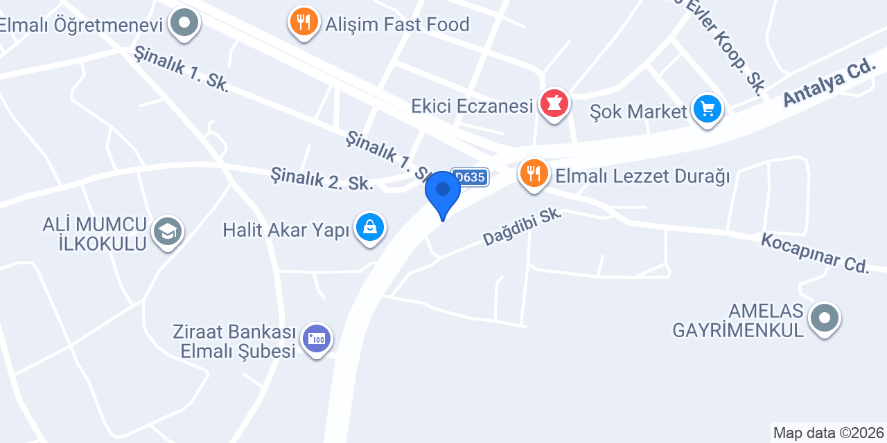 Elmas Halı Yıkama konumu