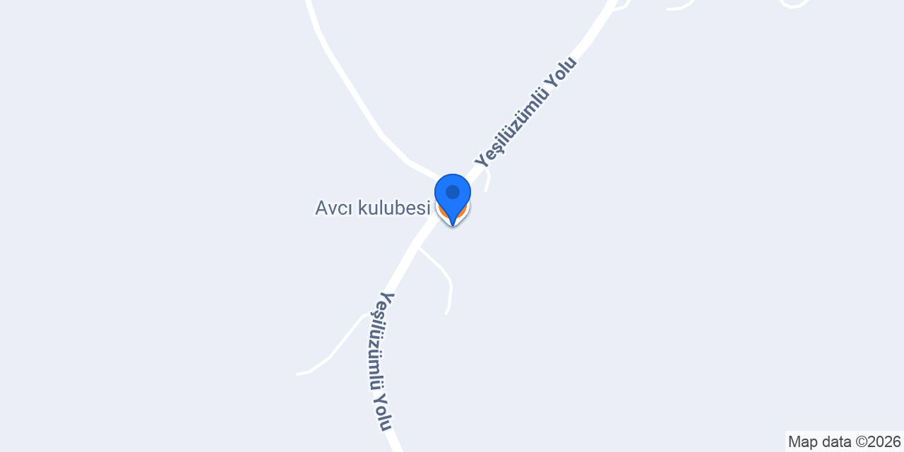 Avcı kulubesi konumu