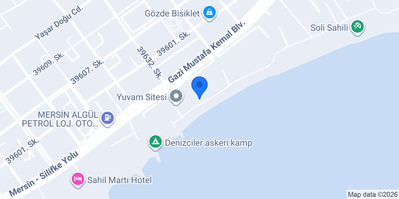 Yakamoz Cafe ve Restaurant konumu