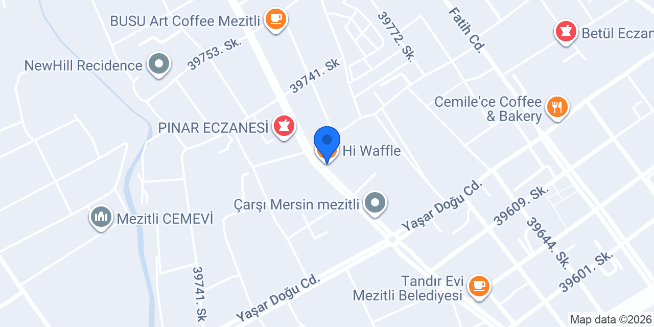 Hi Waffle konumu