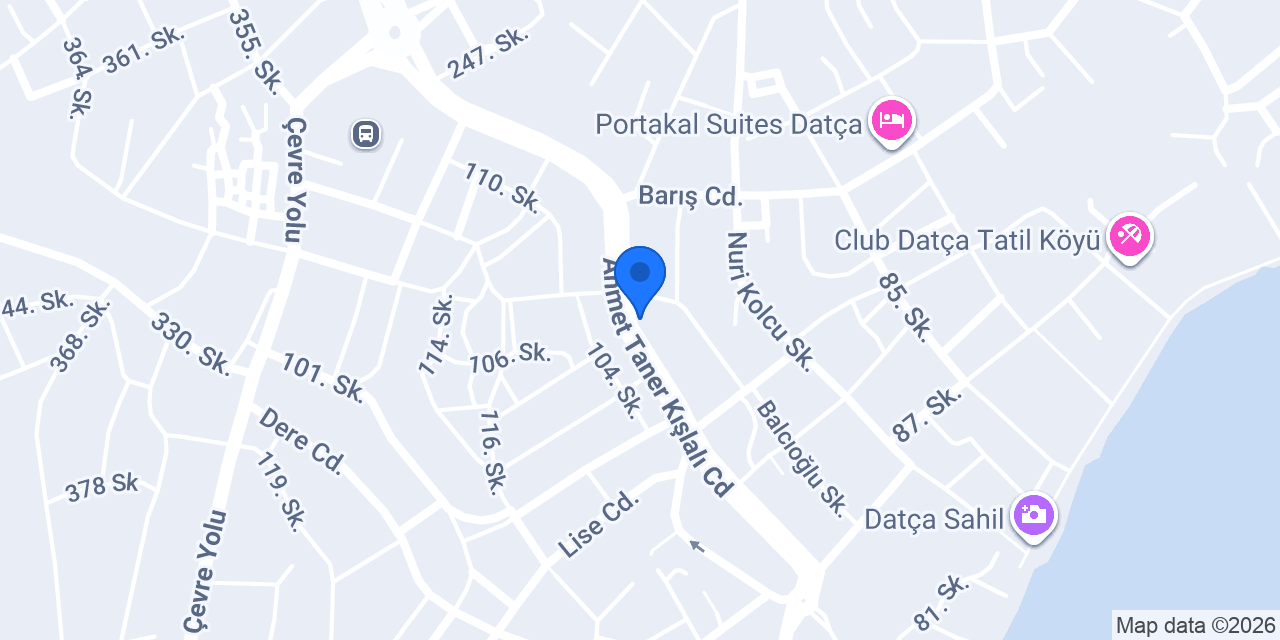Datça Matbaa konumu
