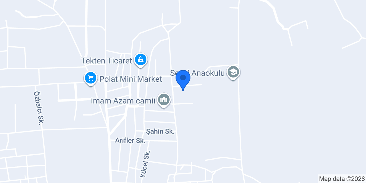 Cemil Çetin İlkokulu konumu