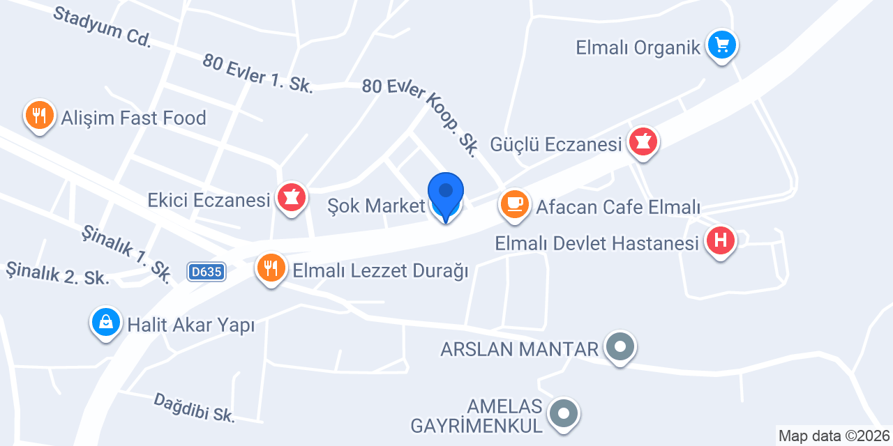 Özekintaş İnşaat konumu