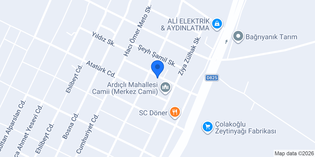 ŞAHİN MARKET VE CATERİNG konumu