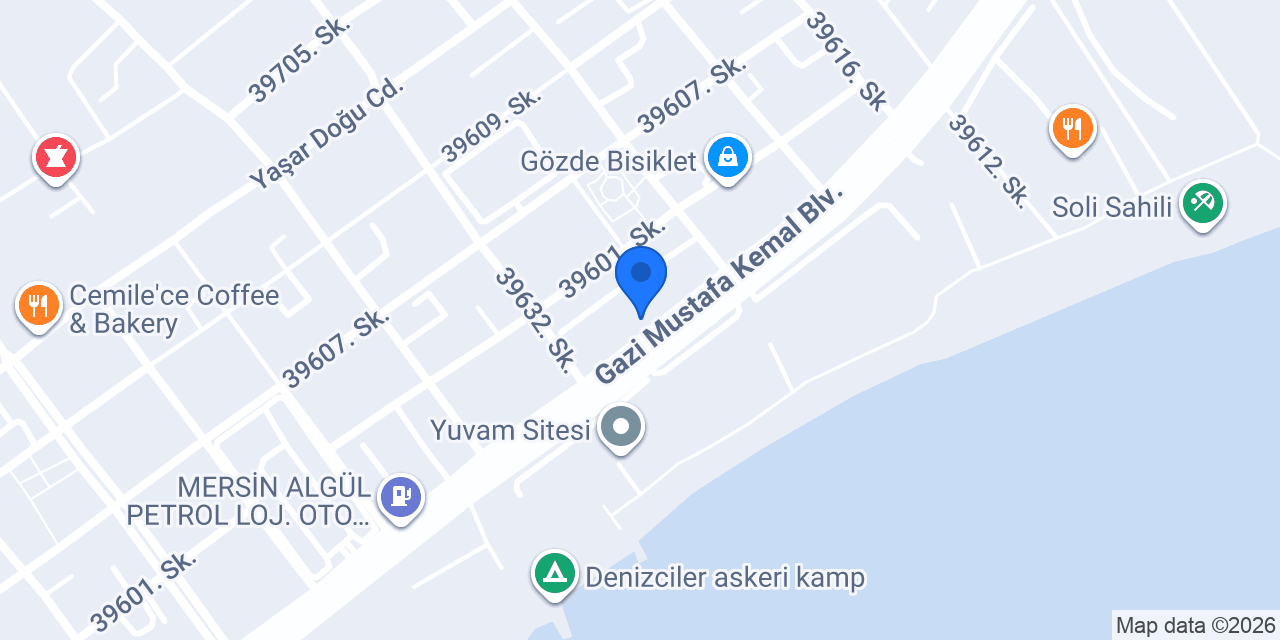 Akdeniz Mahallesi Muhtarlığı konumu