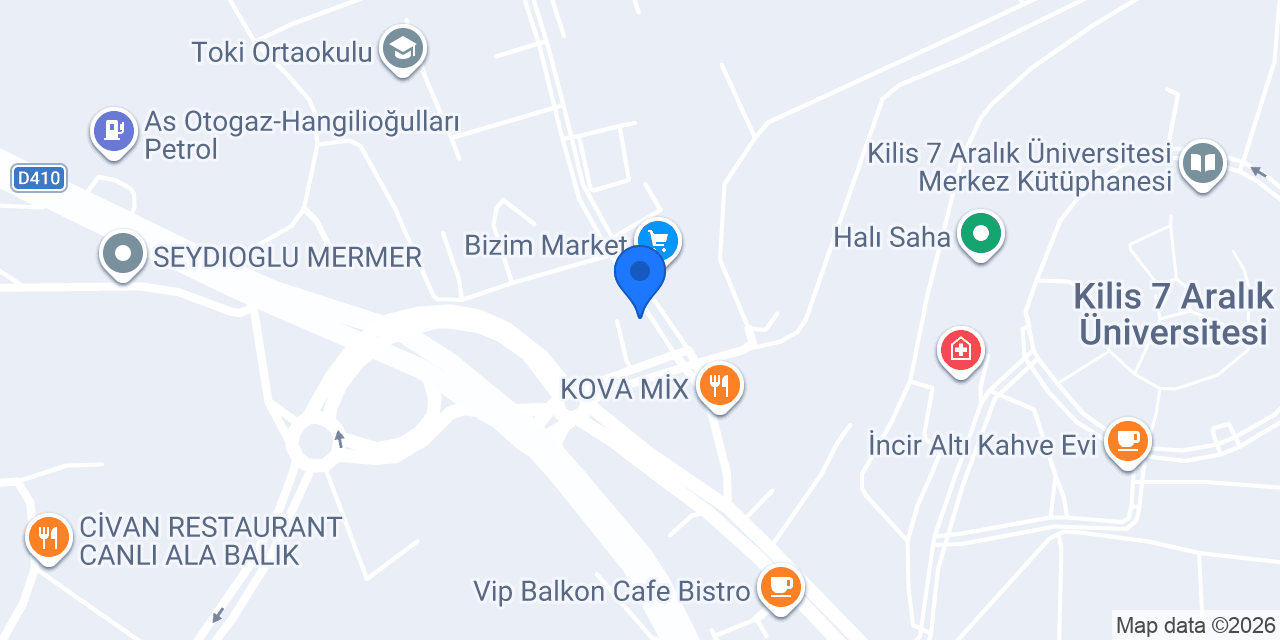 Kuaför Tuba konumu