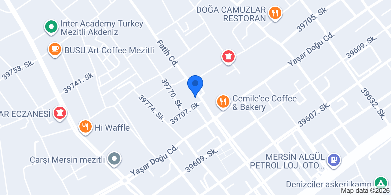 Şehit Fatih Soydan Ortaokulu konumu
