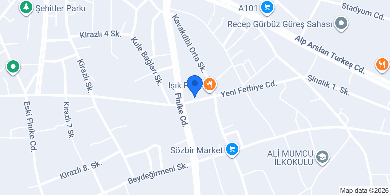 Uysal Ev Yemekleri (Tablot Yemek Verilir) konumu