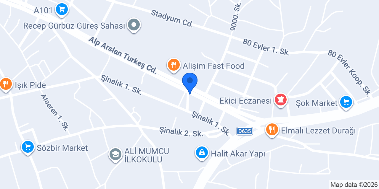 Arat Reklam konumu