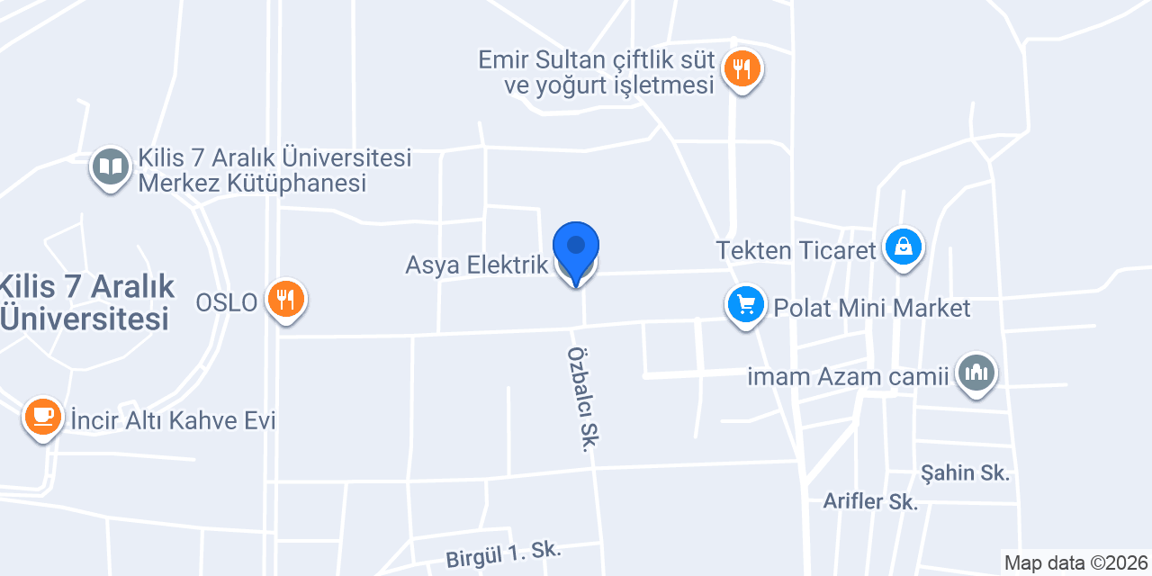 Asya Elektrik konumu
