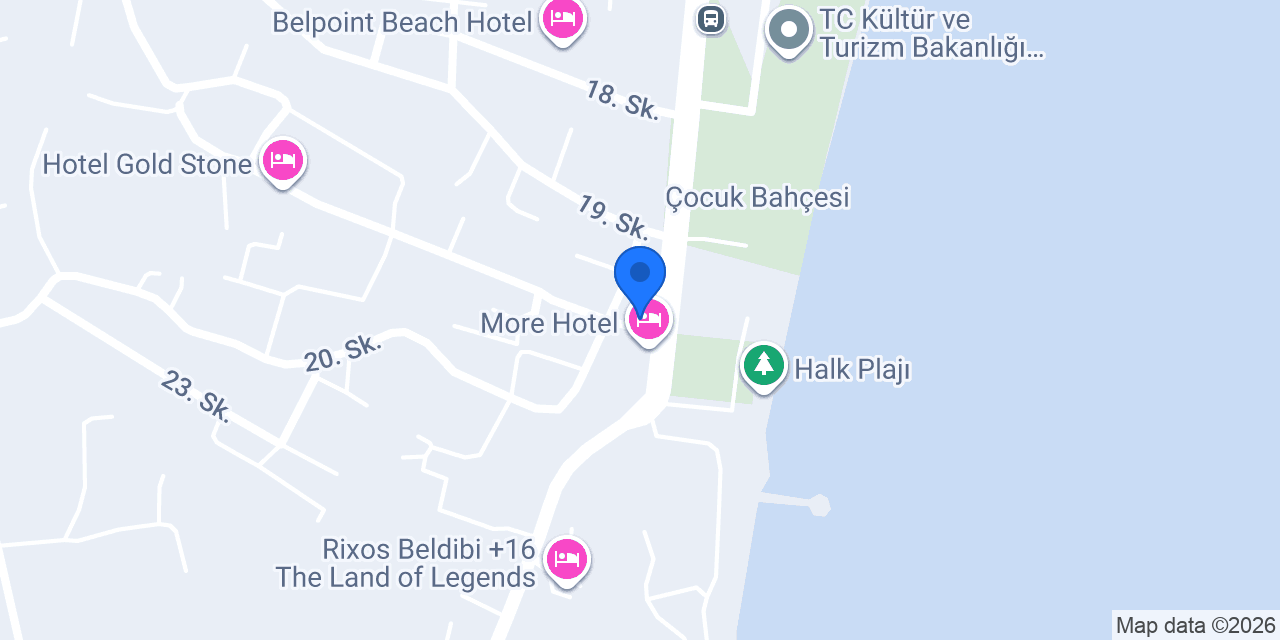 Helene Moonlight Hotel konumu