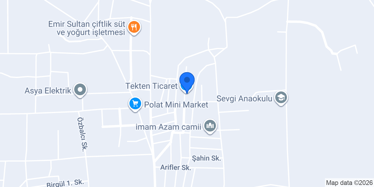 Tekten Ticaret konumu
