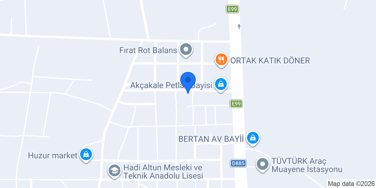 Nur Ticaret biçerdöver yedekparça akçakale konumu