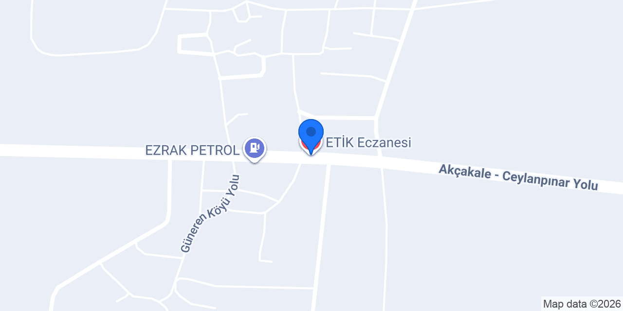 ETİK Eczanesi konumu